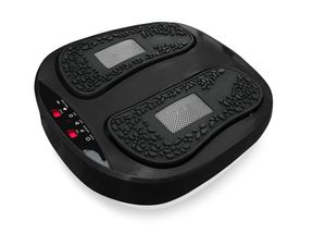 VibroLegs schwarz - Vibrationsplatte zur entspannung der Beine - Fußmassage