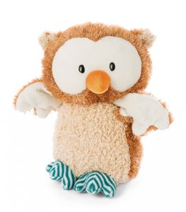 Nici 47092 Baby-Eule Owlino 30cm mit drehbarem Kopf Plüsch The Owlsons