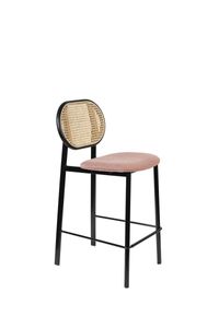 Zuiver 1501717, Buche, Sperrholz, Polyester, Polyurethan (PU), Rattan, Natürlich/Natur, Pink, 140 kg, 425 mm, 530 mm, 940 mm