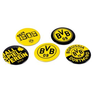 Borussia Dortmund BVB-Button 5er Set