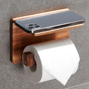 DE Toilettenpapierhalter-Wandhalterung Papierbox Klopapierhalter Box 