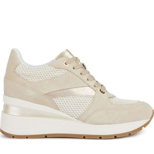 Geox Damen Sneaker D368LA 0AS22 C5AH6 Farbe: Beige Größe: 37