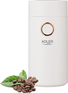 Elektryczny Młynek Do Mielenia Kawy Ziaren 150W Adler Biały