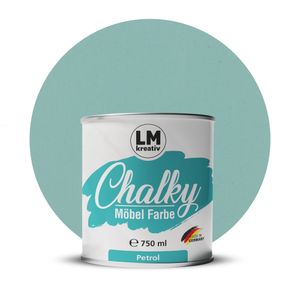 Chalky Möbelfarbe 750 ml / 1,05 kg - Petrol -