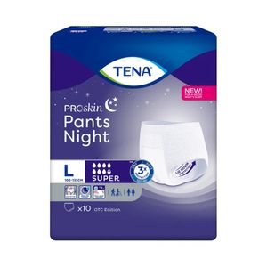 TENA Proskin Pants Night Super L (1x10 Stk.)