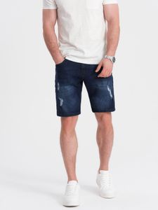 Ombre Clothing Denim-Shorts für Männer Menga dunkelblau S