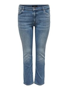 Džíny s přímými nohavicemi Velké velikosti Plus Size Denim Křivá kalhoty CARALICIA | 54W / 32L