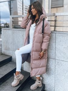 Dstreet Parka für Frauen CozySeason rosa L