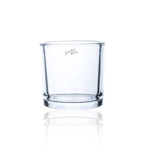 Sandra Rich tea light holder dekoracyjny szklany CYLI HEAVY 12x11cm okrągły przezroczysty