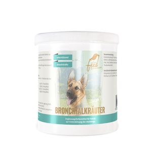 Bronchialkräuter - Ergänzungsfuttermittel für Hunde zur Unterstützung der Atemwege