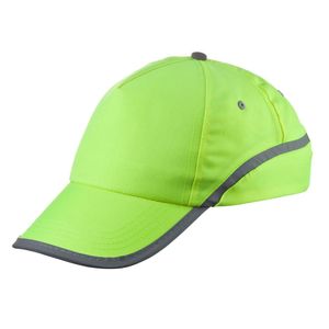 Cap "Reflection" neon-gelb