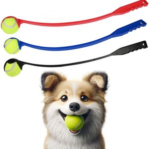 Ballschleuder Ballwerfer Hundespielzeug Wurfarm Hundeball Apportierspielzeug Set 8x Ballschleuder 8x Ball