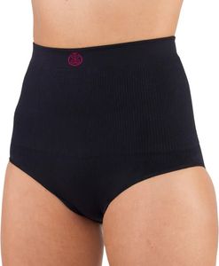 Majtki stomijne Comfizz z wysokim stanem, wsparcie na poziomie 2, czarne, rozmiar 2XL/3XL