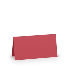 Rössler Papier Tischkarten Paperado 100mm x 100mm in der Farbe Rot