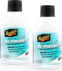 2 x Meguiar's® Whole Car Air Re-Fresher Car Luft Re-Frischer - Odor Eliminator Geruchsentferner Nebel - New Car Scent