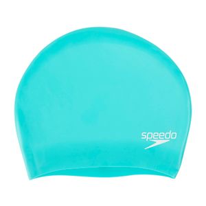 Speedo Long Hair Cap - Schwimmkappe für lange Haare, Farbe:grün