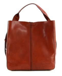 SADDLER Leder Handtasche Umhängetasche Elsa Tote Bag Midbrown braun