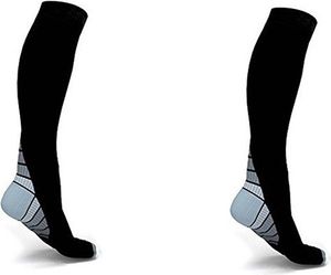 INF Kompressionsstrümpfe mit abgestufter Kompression für Sport L/XL