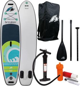 F2 Stand Up Paddle 2,8m lang, Breaker Green 9,2"