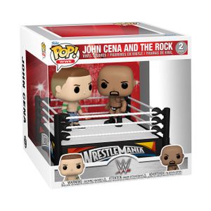 WWE Wrestle Mania John Cena and the Rock  2 Pack - Funko Pop! - Vinyl Figur