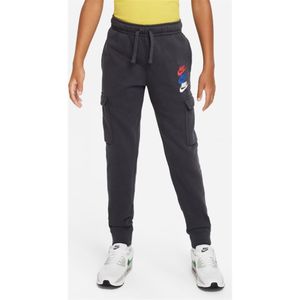 NIKE B Nsw Si Flc Cargo Pant Bb Hose Kinder grau L