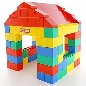 WADER House of XXL Building Blocks 134-pc Set stavebních kostek Obří hrací kostky