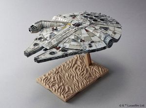 Bandai Star Wars Star Wars Episode VII Modellbausatz 1/144 Millennium Falcon