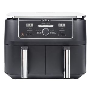 Ninja AF400EU Fritteuse Doppel 9,5 l Eigenständig 2470 W Heißluftfritteuse Schwarz