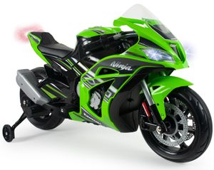Injusa Kinder Motorrad Kawasaki ZX1012V grün/schwarz