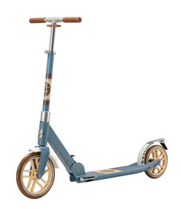 STAR SCOOTER Alu City Tretroller klappbar ab 8 Jahre | 255mm Kinder und Erwachsene | Blau