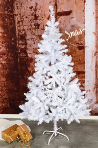 Künstlicher Weihnachtsbaum weiß 180 cm