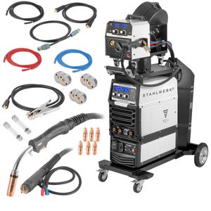 STAHLWERK Schweißgerät MIG MAG 400 Pro Vollsynergischer, wassergekühlter IGBT STAHLWERK Schweißgerät MIG MAG 400 Pro Vollsynergischer, wassergekühlter IGBT