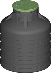 Regenwasser Mini-Zisterne 1000 Liter AQUA-PICO komplett