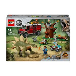 LEGO Jurassic World Dinosaurier-Missionen: Entdeckung des Stegosaurus, Abenteuer-Spielset für Jungen und Mädchen ab 6 Jahren, Geschenk für Fans von Ben und Sammy 76965