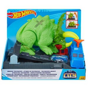 Hot Wheels City Triceratops-Angriff Spielset Hot Wheels City Triceratops-Angriff Spielset