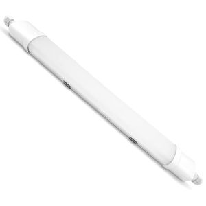 Led Unterbauleuchte Pro 40w  4800lm  Werkstattlampe Länge 1200mm  Unterbaulampe - Weiß 20w  1 Stückmodernaluminium