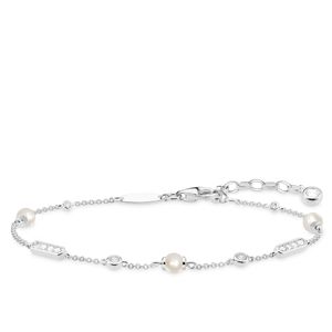 Thomas Sabo A1919-167-14 Armband Damen Perlen-Armband Silber