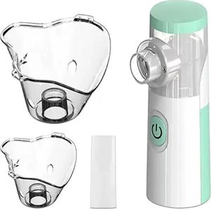 Vernebler  Inhalator Inhaliergerät Zerstäuber Tragbarer Handvernebler Mesh Inhalator Kinder Erwachsene Inhalationsgerät