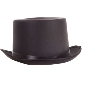 Unisex klobouk Bristol Novelty Satin Look BN2150 (jedna velikost) (černý)