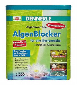Dennerle AlgenBlocker 3 Liter - Wasserpflege für Gartenteiche - Algenmittel für klare Teiche, Reichweite: 3.000 Liter