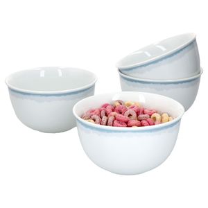 Ritzenhoff Nordic Maren 4er Set Bowl-Schalen 450ml Müsli Salat Dessertschüssel