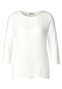Street One Shirt mit 3/4 Ärmel, off white