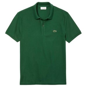 Lacoste Polo Shirt Slim Fit Herren Grün , Größe:S