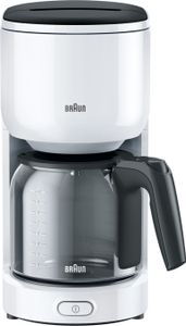 BRAUN Kaffeeautomat KF 3120 WH weiß