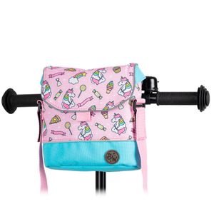 BAMBINIWELT Lenkertasche Tasche für Puky für Woom Laufrad Räder Roller Fahrrad Fahrradtasche für Kinder wasserabweisend mit Schultergurt, Modell 20