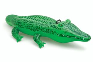 INTEX Nafukovací krokodíl s rukoväťou 168 x 86 cm