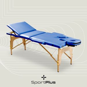 SportPlus Massageliege Massagetisch Massagebank klappbar mobil Holz inkl. Tasche SP-MAS-001-K