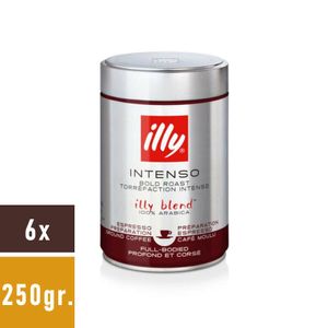 illy Gemahlener Espresso INTENSO 6x250gr.