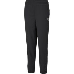 Puma Trainingshose Active Woven Pants Damen mit Mesh-Innenfutter, Farbe:Schwarz, Größe:XL