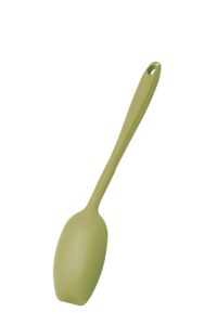 Kochblume Soßenlöffel L Saucenlöffel Silikon mit Edelstahlkern 32cm olive